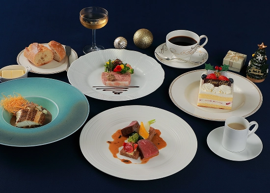 アーリークリスマスのフレンチ料理のイメージ