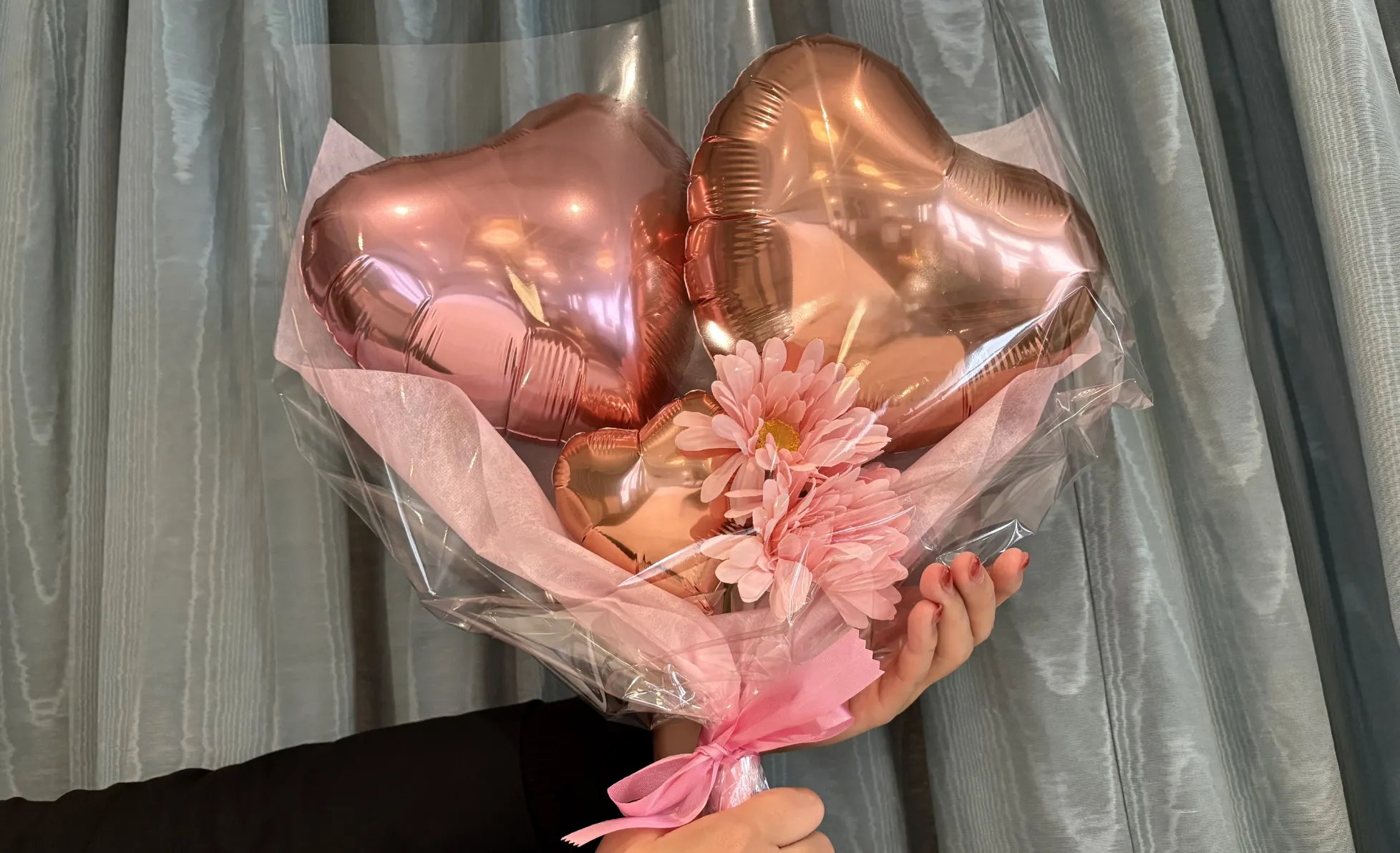 大人かわいいバルーンブーケ